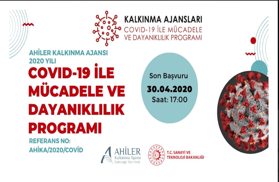 Ahiler Kalkınma Ajansı - Nevşehir- Aksaray - Kırıkkale - Kırşehir - Niğde AHİKA 2020 Covid-19 ile Mücadele ve Dayanıklılık Programı